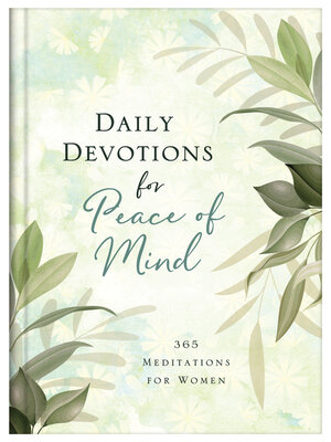 cover image of Daily Devotions for Peace of Mind
